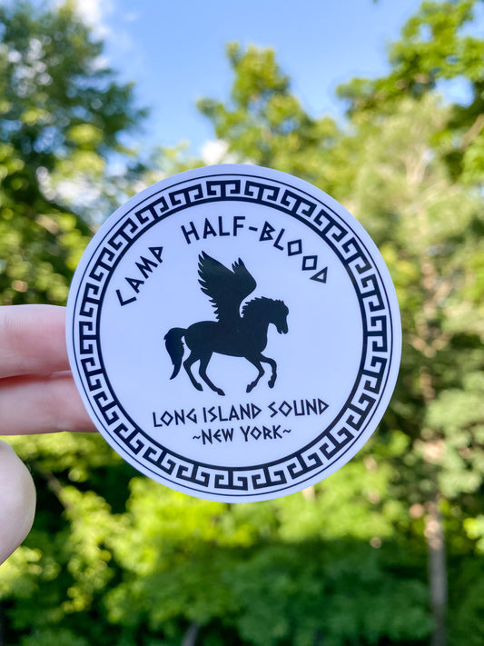 Camp Halfblood Glossy Sticker