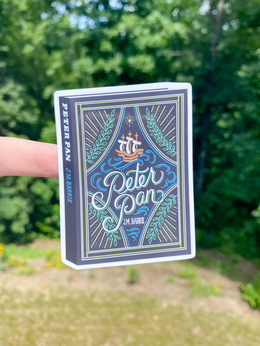 Peter Pan Book Glossy Sticker