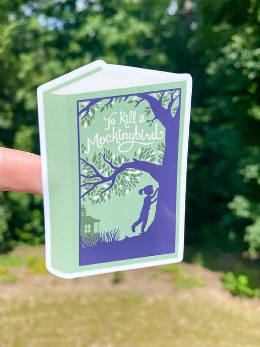 Mockingbird Book Glossy Sticker (Bookish Sticker Collection)