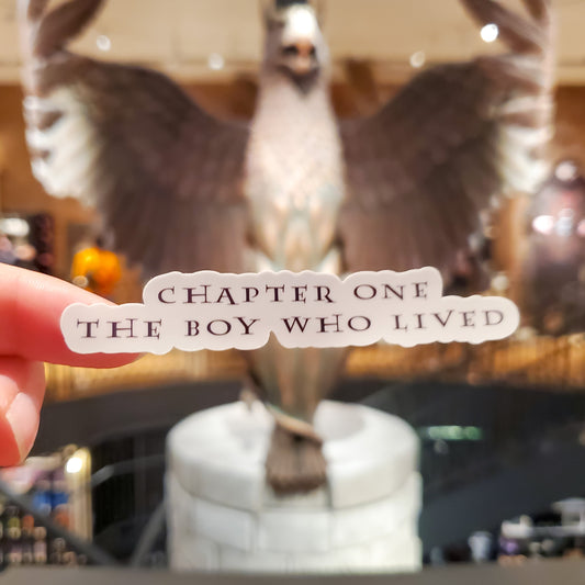 Chapter One Sticker (Wizard Sticker Collection)