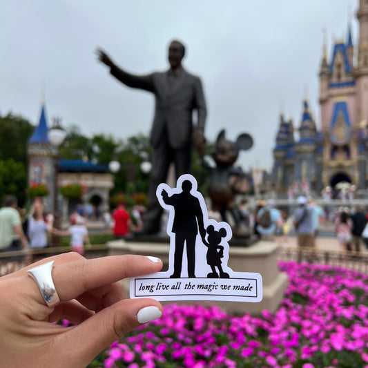 Main Street Magic Glossy Sticker