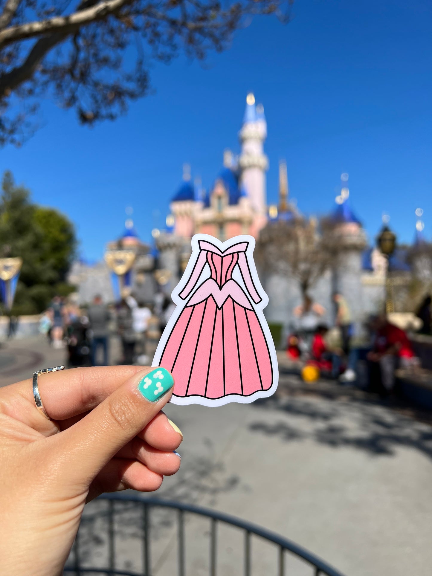 Aurora Dress Glossy Sticker