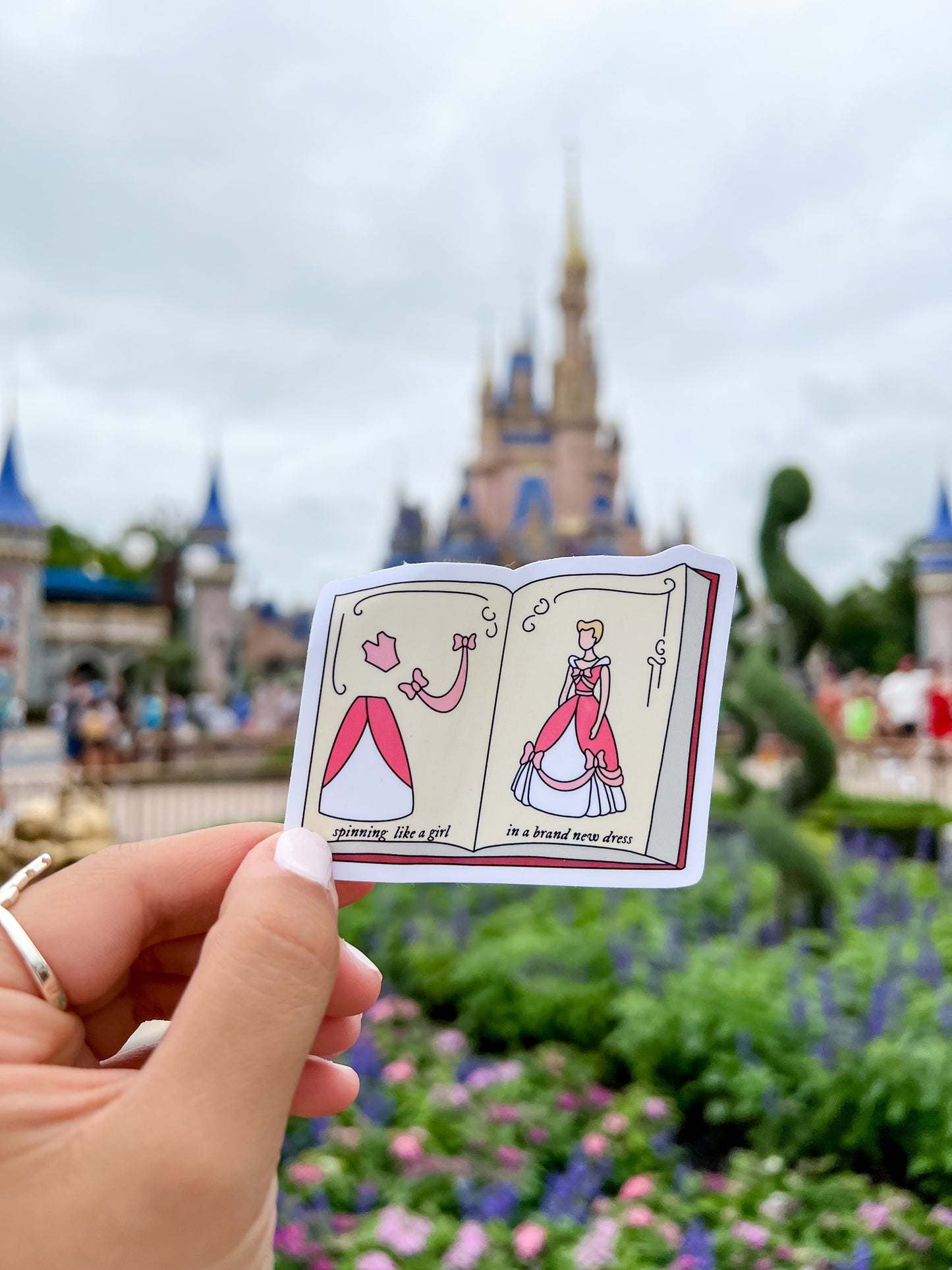 Brand New Dress Glossy Sticker