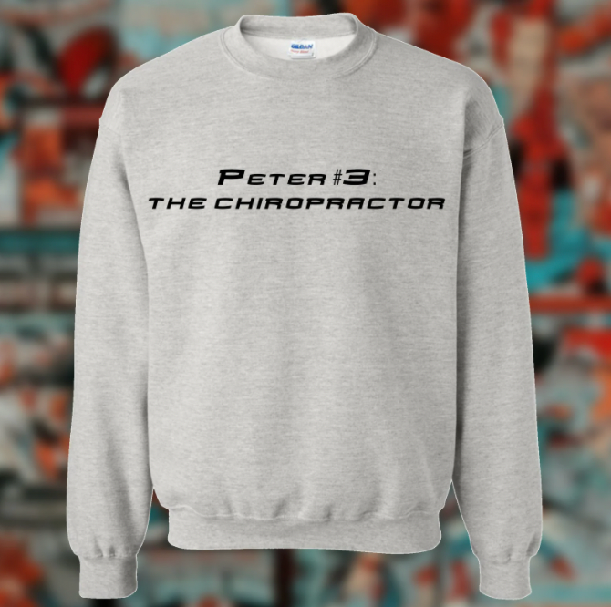 Peter 1, 2 and 3 Crewneck (mcu collection)