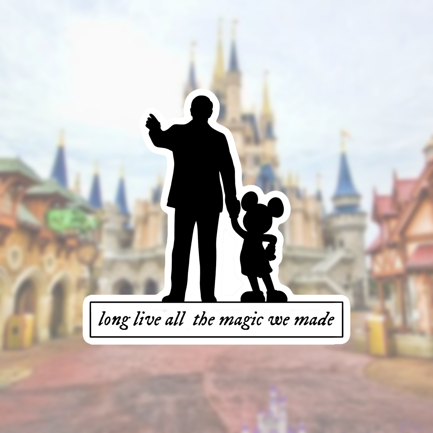 Main Street Magic Glossy Sticker