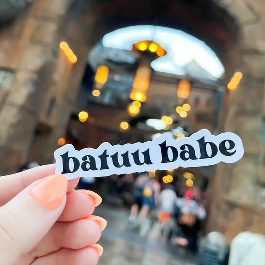 Batuu Babe Glossy Sticker