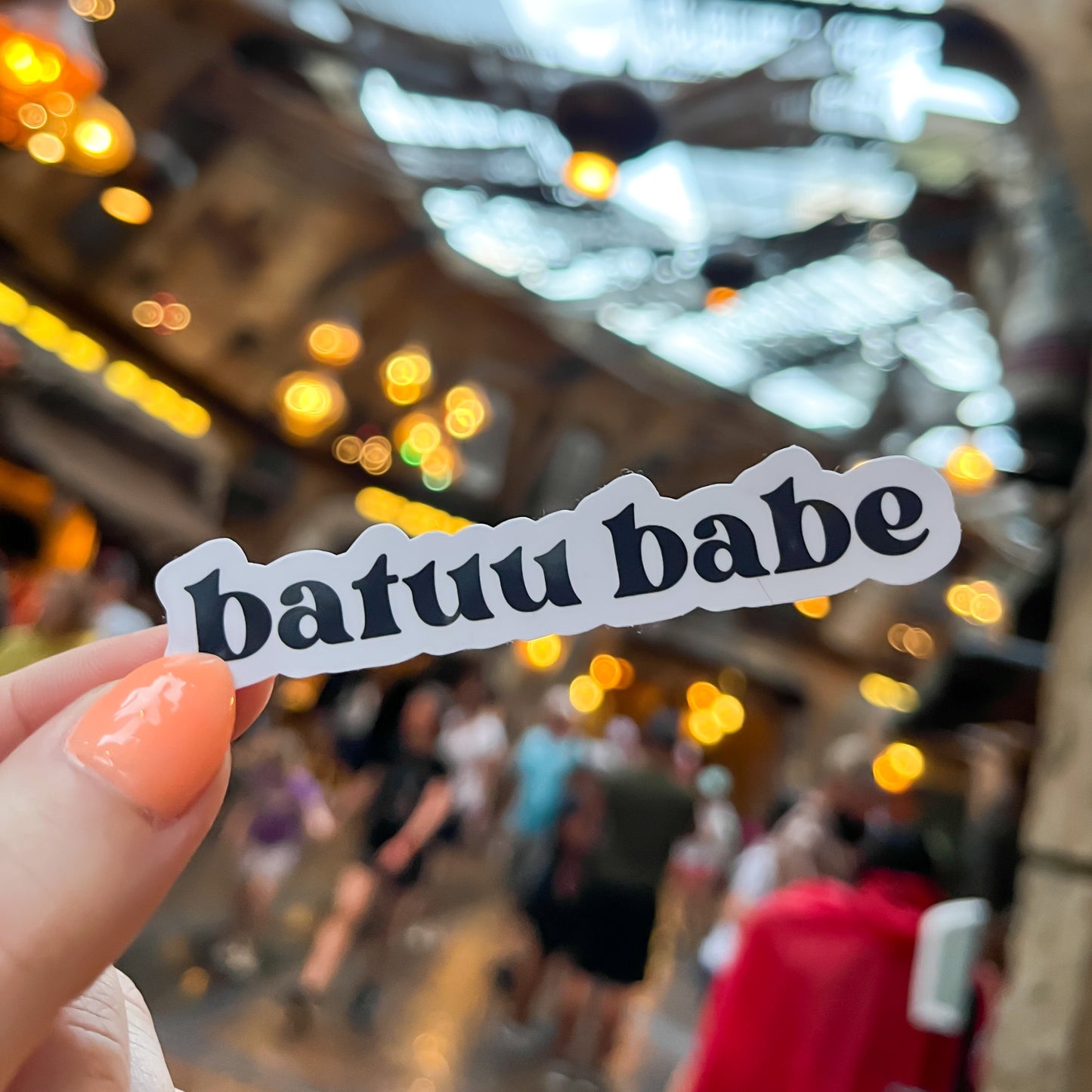 Batuu Babe Glossy Sticker