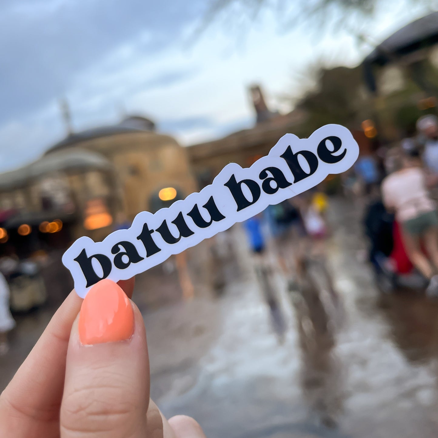 Batuu Babe Glossy Sticker