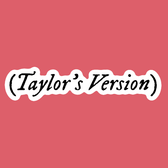 Taylor's Version Sticker (Swiftie Sticker Collection)