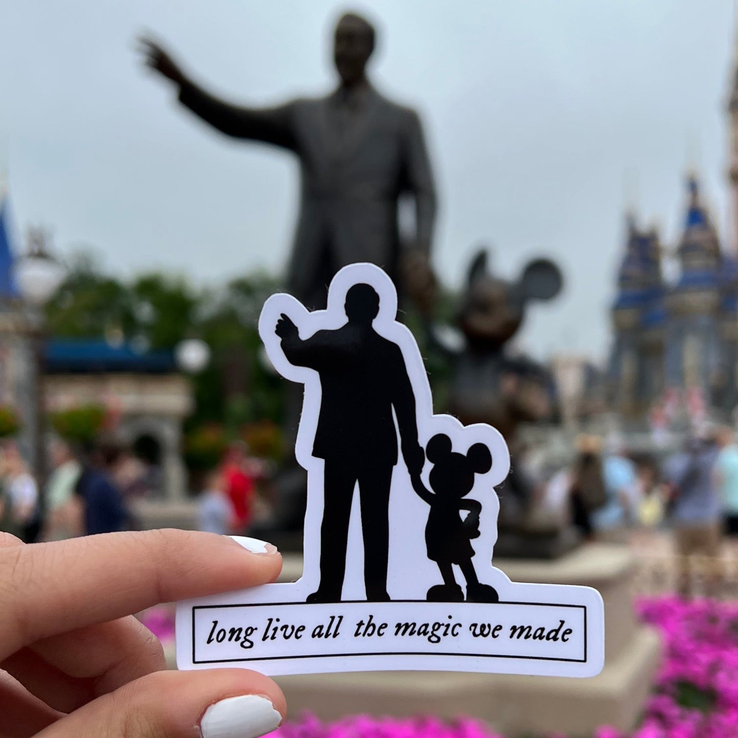 Main Street Magic Glossy Sticker