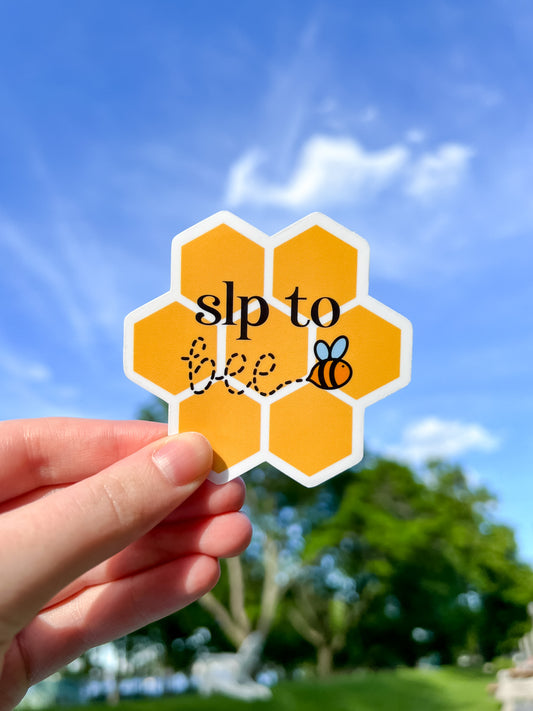 SLP to bee Glossy Sticker