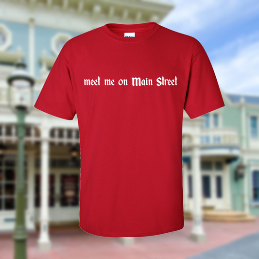 Meet Me on Main Street T-Shirt (magical collection)